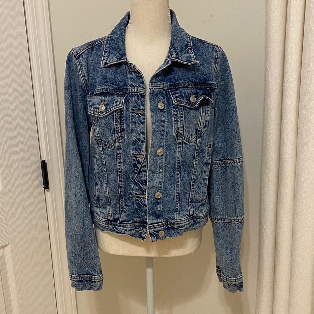We the Free Denim Blue Women's Jacket